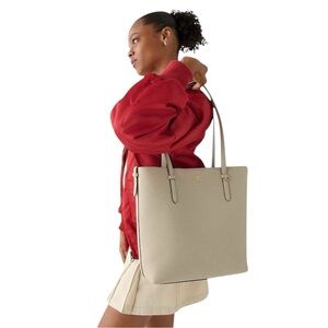 NWT Kate Spade New York Juliette Leather Tote Bag in Light – $399 Retail